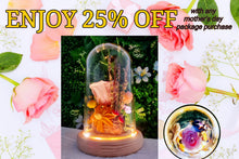 Load image into Gallery viewer, Preseved Flowers Dome at $66 only with any Mother's day Purchase