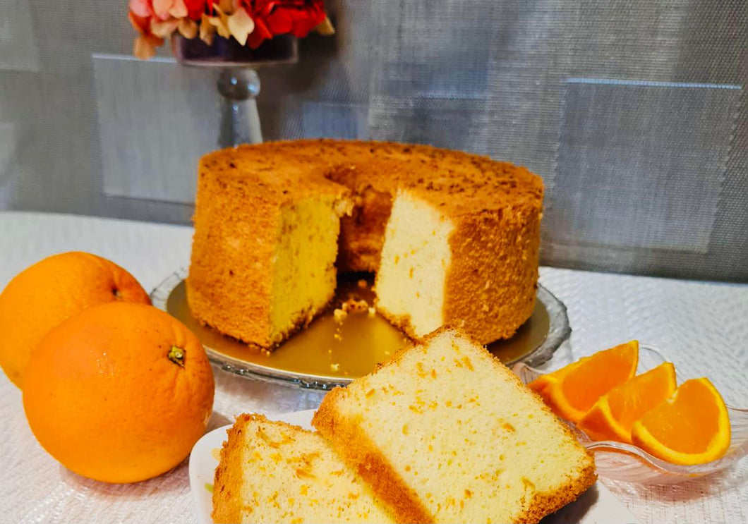 Handmade Orange Chiffon Cake